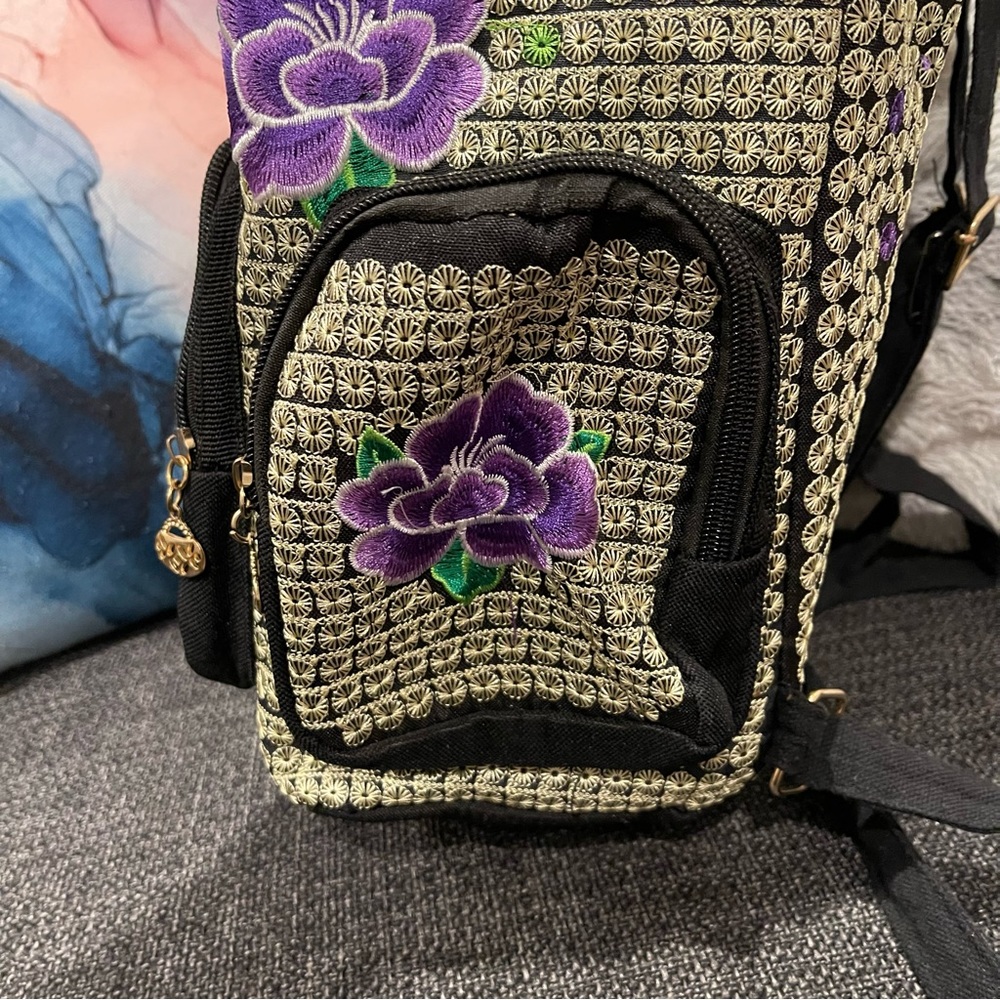 Embroidered Backpack - Picture 4 of 4